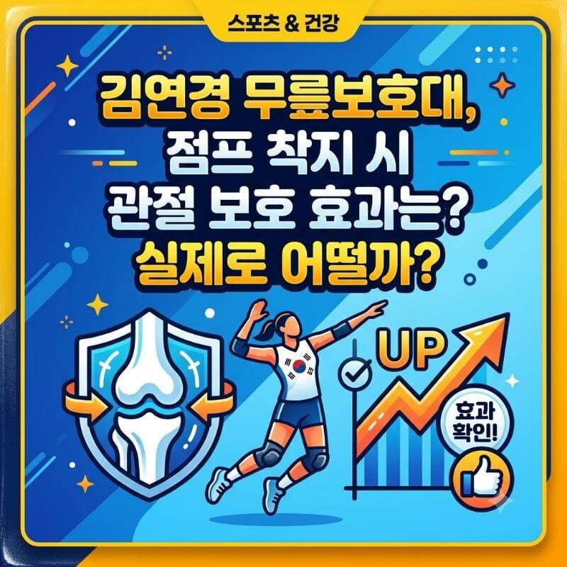 일반 운동인도 탐내는 김연경 무릎보호대, 점프 착지 시 관절 보호 효과 실제로 어떨까